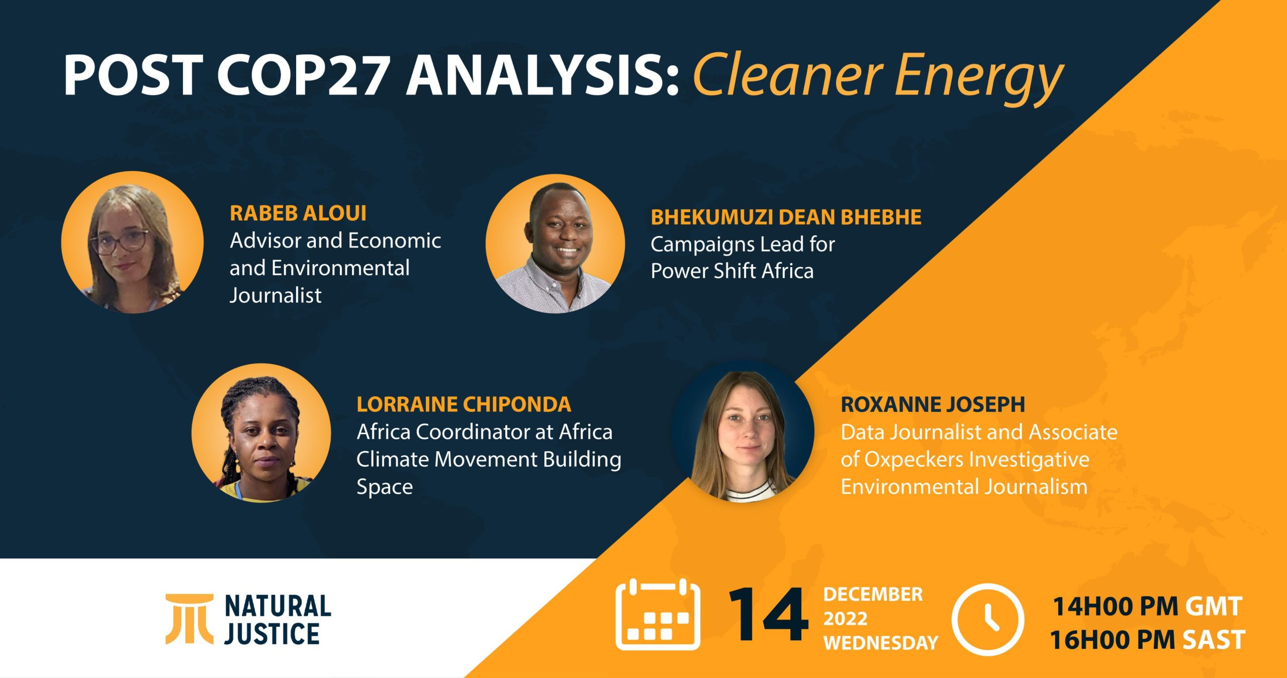 Webinar: Post COP27 Analysis, Clean Energy